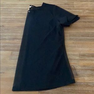 Victoria’s Secret black mesh T-shirt